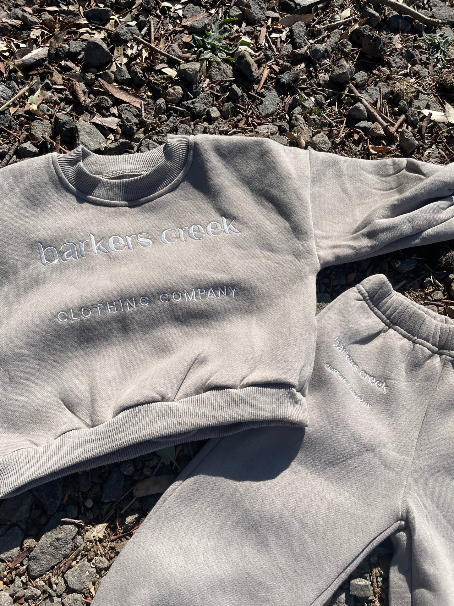Eastern grey tracksuit set