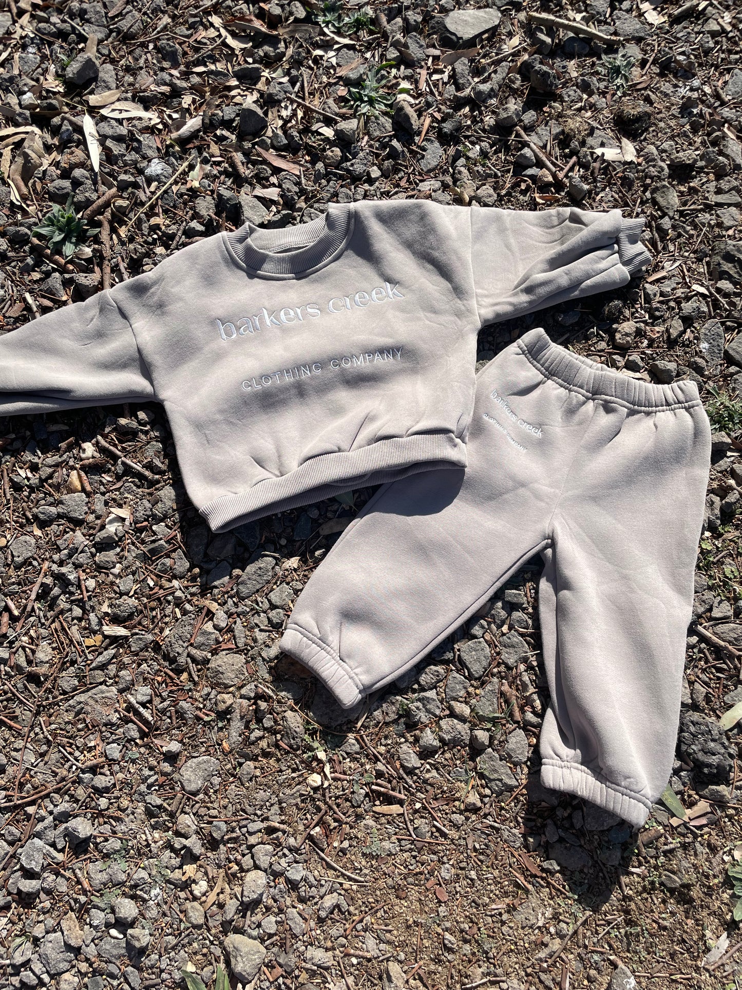 Eastern grey tracksuit set