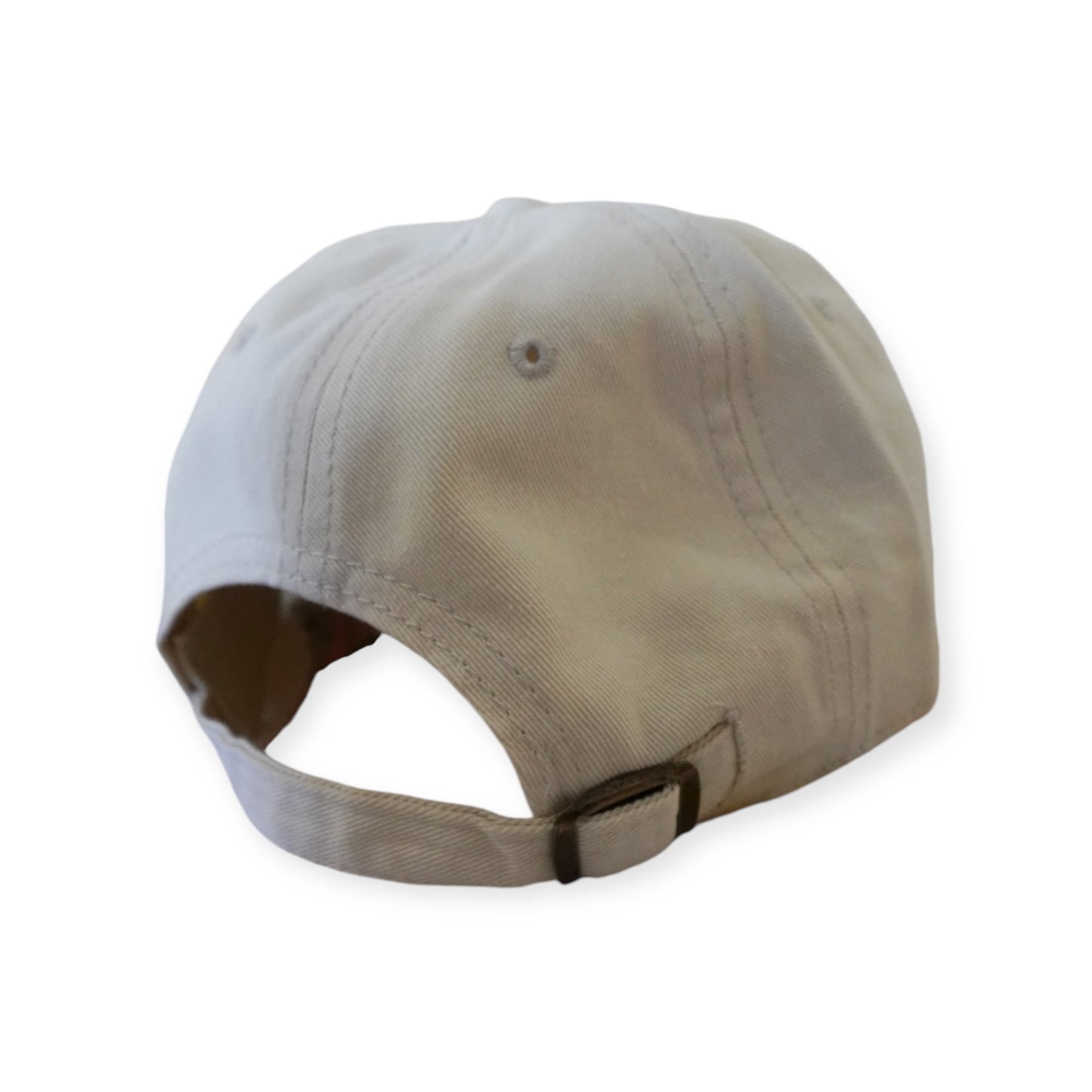 Beige with navy kids size cap🧢
