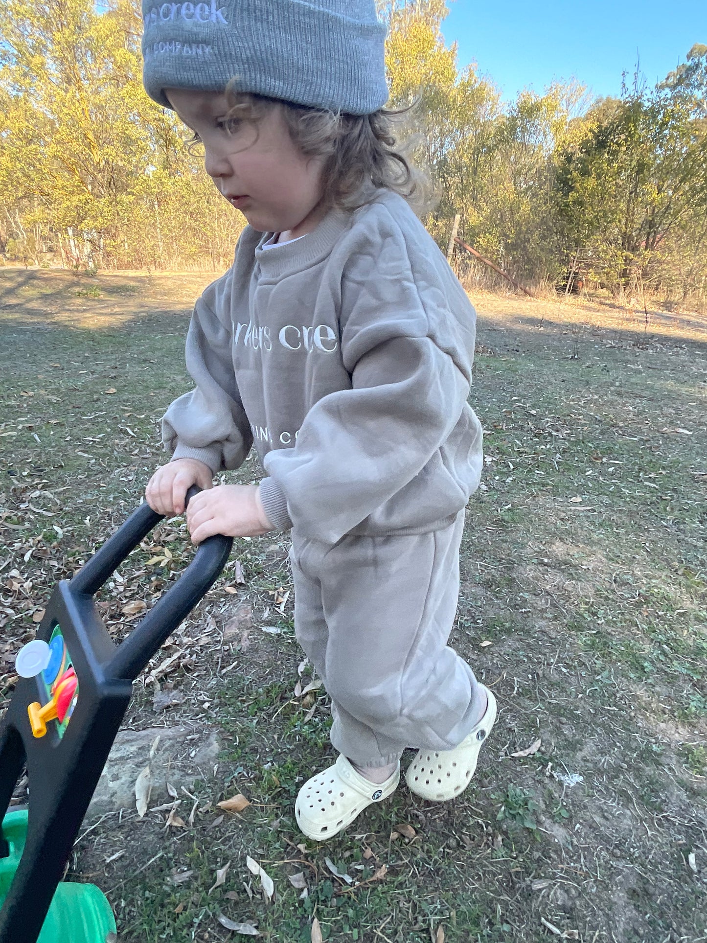 Eastern grey tracksuit set