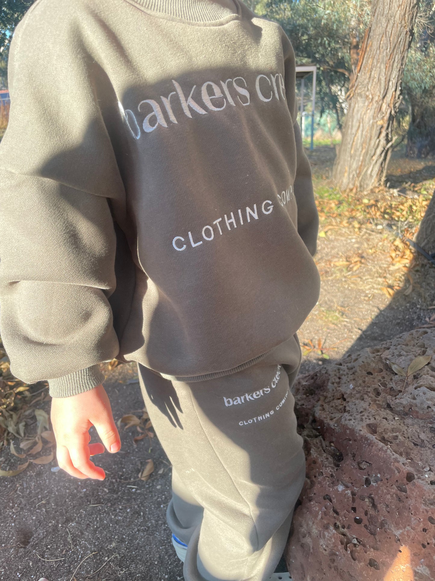 Gum-nut tracksuit set