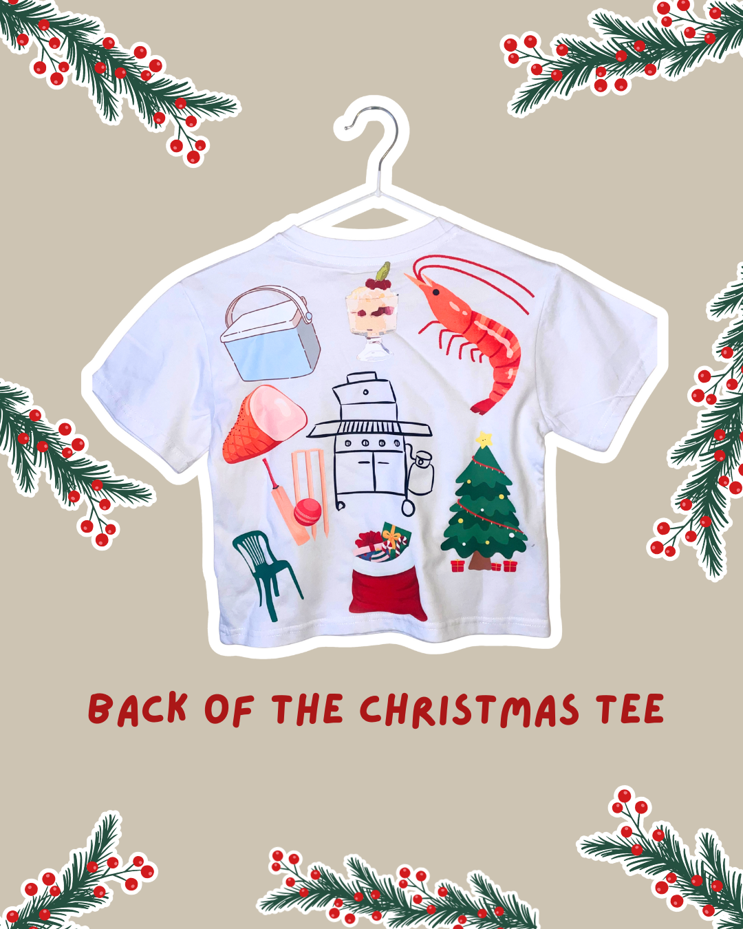 (Seconds) Aussie Christmas Tee 🎄