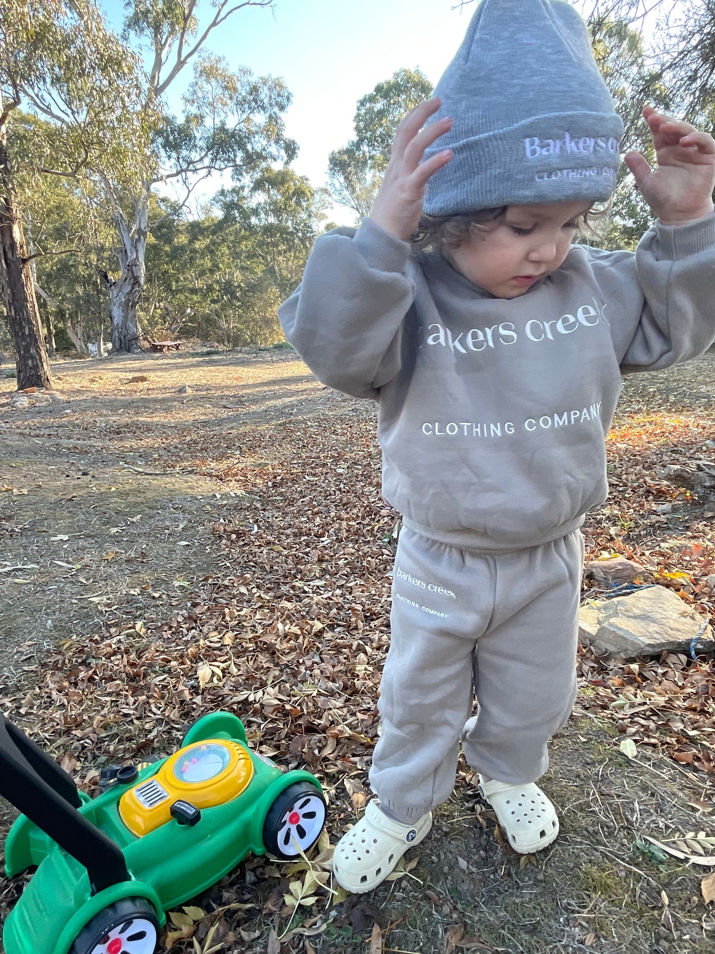 Eastern grey tracksuit set