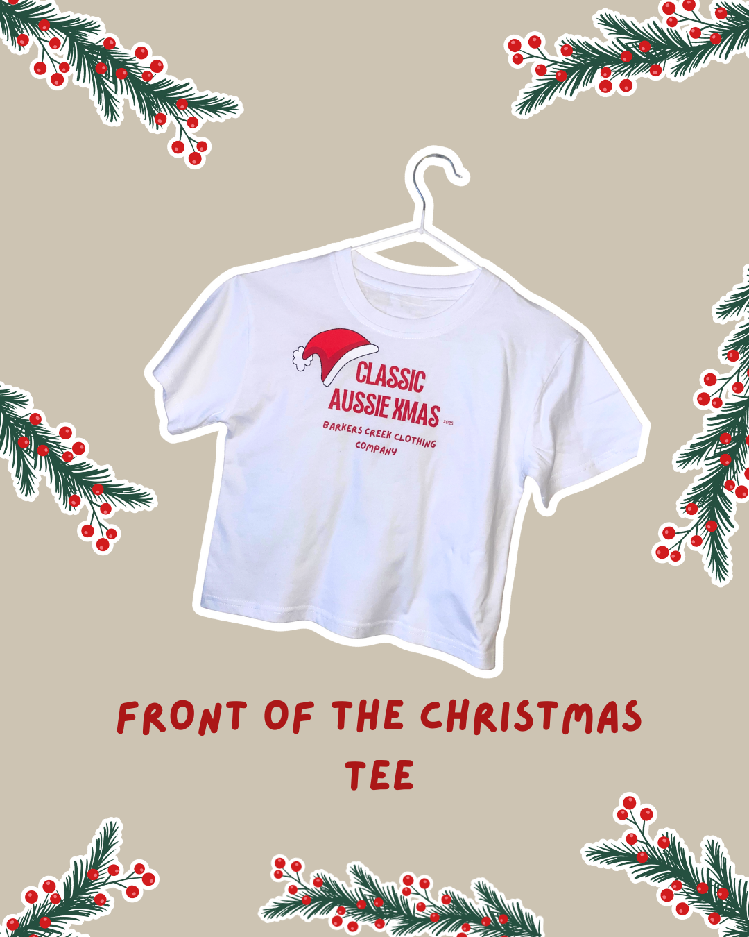 (Seconds) Aussie Christmas Tee 🎄