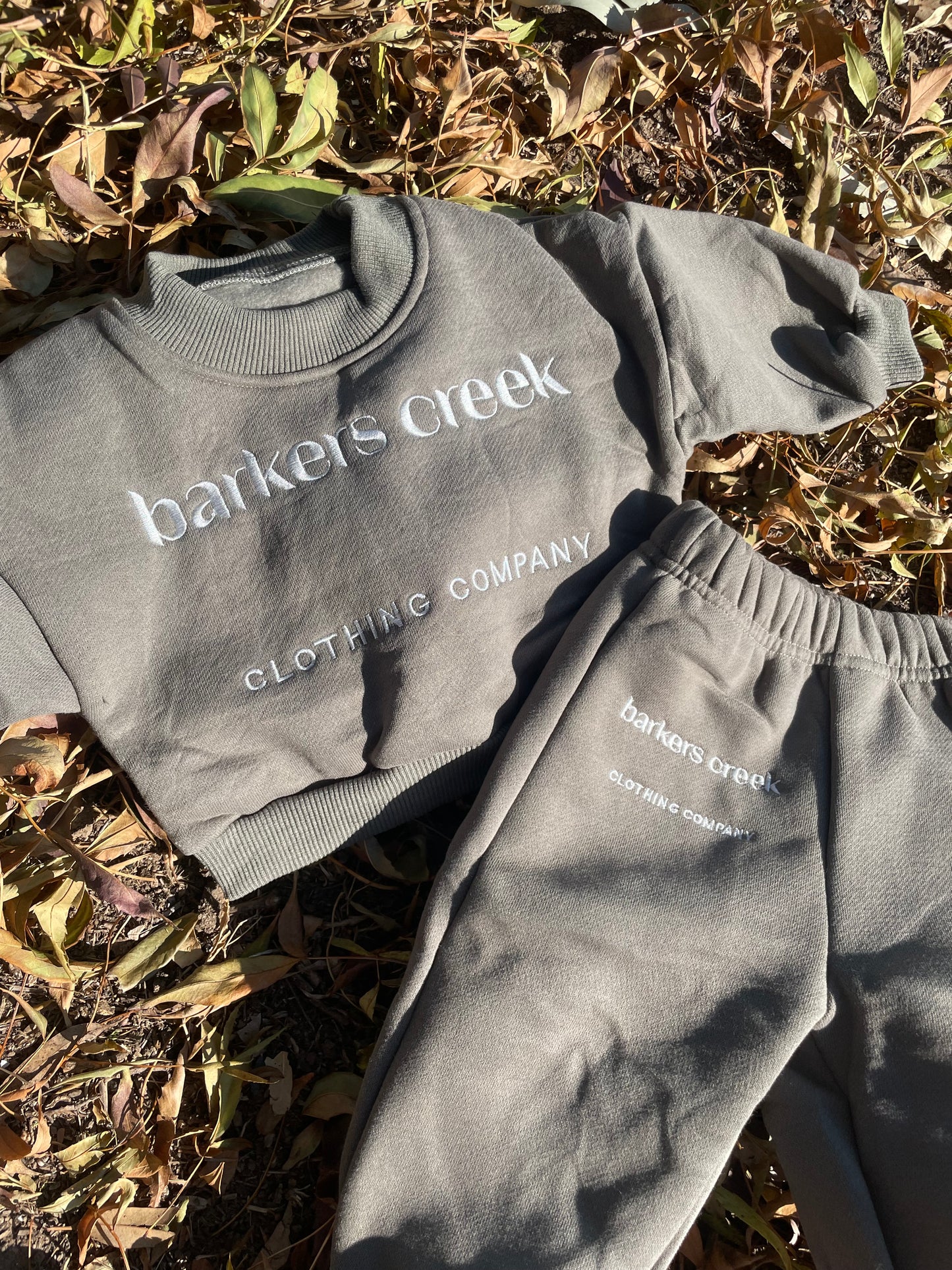 Gum-nut tracksuit set