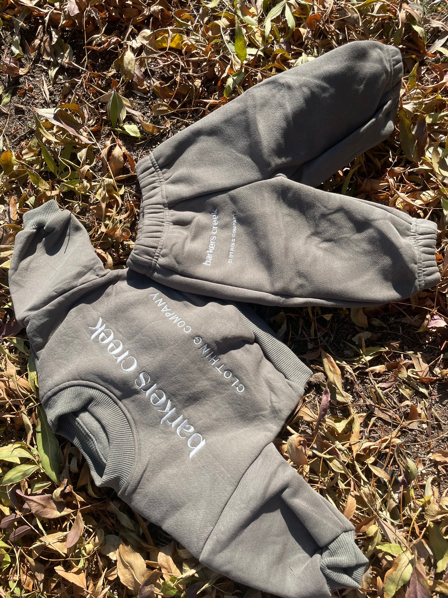 Gum-nut tracksuit set