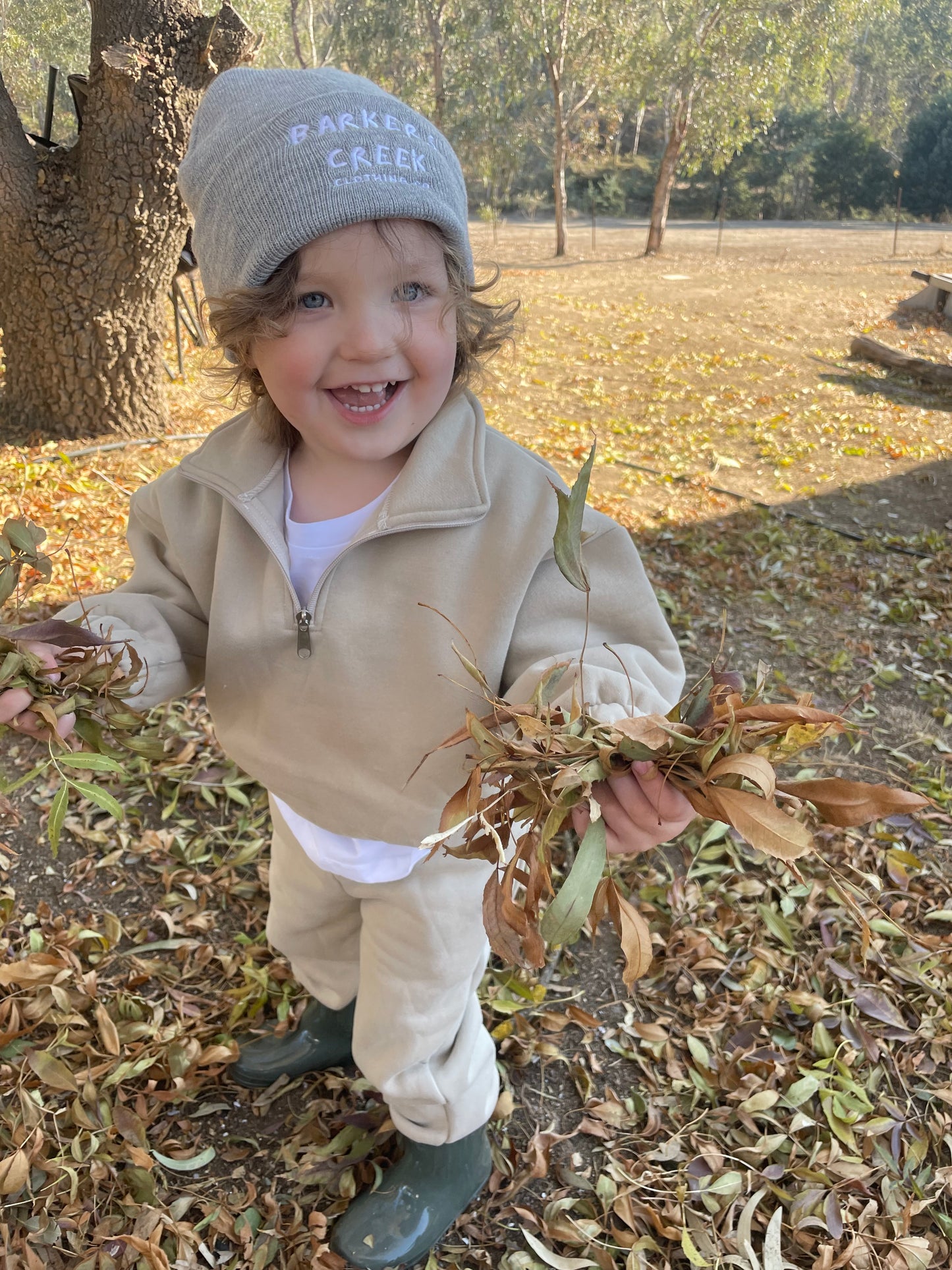 Dry grass tracksuit set